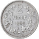 Monnaie, Belgique, Leopold II, 2 Francs, 2 Frank, 1909, TTB, Argent, KM:59 - 2 Frank