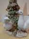 Gran Escultura De Porcelana Con 3 Palomas Blancas. Marca Rex. - Sonstige & Ohne Zuordnung