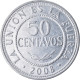 Monnaie, Bolivie, 50 Centavos, 2008, TTB, Stainless Steel, KM:204 - Bolivië