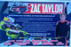 Zac Taylor  ( US Car Racing Driver) - Autogramme