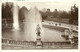 9608"TORINO-LA FONTANA MONUMENTALE NEL PARCO DEL VALENTINO "ANIMATA-VERA FOTOGRAFIA-CARTOLINA SPEDITA 1934 - Parcs & Jardins