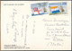 °°° GF912 - ST. LUCIA - A PANORAMIC VIEW OF SOUFRIERE - 1999 With Stamps °°° - Saint Lucia