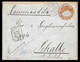 1892 - EGYPT 2Pi  REGISTERED POSTAL STATIONERY ENVELOPE U3a ALEXANDRETTA To SCHALKE, GERMANY - 1866-1914 Khédivat D'Égypte