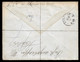 1892 - EGYPT 2Pi  REGISTERED POSTAL STATIONERY ENVELOPE U3a ALEXANDRETTA To SCHALKE, GERMANY - 1866-1914 Ägypten Khediva