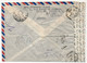 EGYPTE - Enveloppe Affr Composé Du Caire - 1959 - Bande Et Cachets De Censure - Storia Postale