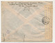 EGYPTE - Enveloppe Affr. Composé - Censure Anglaise - 1945 - Storia Postale