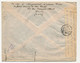 EGYPTE - Enveloppe Affr. Composé - Censure Anglaise - 1945 - Brieven En Documenten