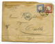 COLMAR Fer à Cheval + Marque D'entrée Allemagne Par Belfort / Alsace Lorraine / 1874 - Entry Postmarks