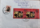 2019 Romania - Cristofor Columb 4,70 X 3 -  Imperforated Used Stamps On Registered Priority Mail - Covers & Documents