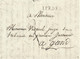 L Datée De Aerdeghem 1817 Marque YPEREN + 3 Pour Gand - 1815-1830 (Dutch Period)