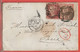 GRANDE BRETAGNE LETTRE DE 1863 DE LONDRES POUR PARIS FRANCE - Covers & Documents