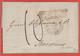 ETATS UNIS LETTRE DE 1837 DE BALTIMORE POUR BORDEAUX FRANCE - …-1845 Vorphilatelie