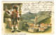 MERAN Merano Con Costume Tipo Gruss Aus Andata 1907 - Bolzano (Bozen)