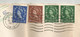 Lettre , Grande Bretagne , WANDWORTH , S.W.18. ,  1962 , 2 Scans , 4 Timbres - Frankeermachines (EMA)