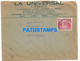 145165 BOLIVIA COVER CANCEL PUBLICITY LA UNIVERSAL LIBRERIA CIRCULATED TO ARGENTINA NO POSTCARD - Bolivia