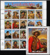 USA 1994 Legends Of The West ReCalled $5.80 MNH SC 2870sp YV BF-2291A-2310A MI 2506-25 I SG MS2950-69A - Fogli Completi