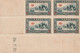 Maroc. Coin Daté De 4 Timbres De 1933 Surchargés En 1939 N° 162 Yvert Et Tellier. Rabat. Rouille Au Verso Et Sur Marge. - Altri & Non Classificati