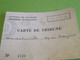 Carte Associative/Conseil De L'Europe/Assemblée Consultative/Council Of E./Carte De Tribune/Françoise AYME/1961   AEC181 - Autres & Non Classés