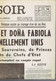 Mariage Du Roi Baudouin Et De La Reine Fabiola (fac-similé De La Une Du Journal Le Soir, Belgique) Du 16/12/1960 - Historical Documents