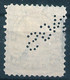 C0145 USA Personality Head-of-State President Perfin Used - Perforiert/Gezähnt