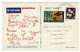 Ref 1412 -  Qantas Postcard - Singapore Fishing Village - Taita New Zealand 14c Rate To UK - Covers & Documents