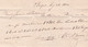 1834 - Enveloppe Pliée De Belfast, Irlande, Grande Bretagne Vers Boston, USA Par Navire Mechanic - ...-1840 Préphilatélie