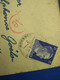 Allemagne France 1944 Nurnberg LAGER Censure Ae Enveloppe Cover Reich STO Nuremberg Bourcefranc - Guerra De 1939-45