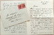 №94  Traveled Envelope And Letter Bulgaria 1946 - Local Mail Stamps - Autres & Non Classés