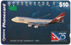 Australia - Telstra (Anritsu) - Qantas Airlines Anniv. - Aircraft Boeing 747 Longreach - 10.1995, 10$, 120.000ex, Used - Australia