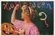 265469-Halloween, IAP 1908 No IAP02-1, Bernhardt Wall, Woman Tossing Apple Peel Over Shoulder - Halloween