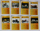 Jeu De Cartes Moto Yamaha Suzuki Muz Harley Davidson BMW Ducati Triumph Aprilia - Moto