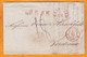 1851 - Lettre Pliée En Français D' Amsterdam Vers  Bordeaux, France - Entrée Par Valenciennes - T 18 - ...-1852 Prephilately