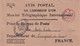 MONACO 1928 - RARE ENVELOPPE AVIS POSTAL EMISSION MANDAT TELEGRAPHIQUE INTERNATIONAL De LONDRES => MONTE CARLO - Marcofilia
