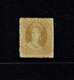 Queensland 1861 Chalon REGISTERED (6d) Small Star Wmk Rough Perf 14-16  MH  SG 20 - Mint Stamps
