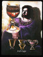 4 Of Cups  (Grall Holy Grail) -  Arthur Legend Arthurian Britian Myth - A Divination & Meditation Tarot Maxi Card - Tarocchi