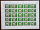 Madagascar - Feuille De 25 Timbres - YT N°736 - Faune / Chien / Caniche - 1985 - Neuf - Madagaskar (1960-...)