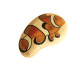 Original Painting Of A Clown Fish Hand Painted On A Smooth Beach Stone Paperweight - Paper-weights