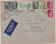 1946 - ALGERIE - ENVELOPPE Par AVION De CONSTANTINE => BOWLING GREEN (USA) ! GANDON + COQ - Lettres & Documents