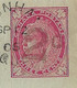 1906 Entier Postal Surchargé 2C Oblitéré Dunhan. - 1860-1899 Reinado De Victoria