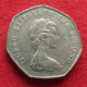 Jersey 50 New Pence 1980 KM# 34 Fifty Pence - Jersey