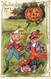 325983-Halloween, Whitney No WNY10-2, JOL Head Chasing Three Boys - Halloween