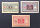 LOT 3 Banknoten Reichsbanknoten Darlehenkassenscheine 1920 Deutschland Germany Bankfrisch - Imperial Debt Administration