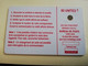 NOUVELLE CALEDONIA  CHIP CARD 85 UNITS BIRD LOGO  RED   ** 3485 ** - Nieuw-Caledonië