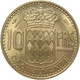 LaZooRo: Monaco 10 Francs 1950 UNC - 1949-1956 Francos Antiguos