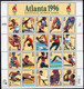 From US-sheet / Du Feuillet Des E.U. / Aus USA Bogen ATLANTA 1996: SPRINGREITEN EQUESTRIAN (32c ** Postfrisch MNH) - Salto