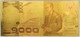 Thailand, 1000 Baht, Pick 115, Sign. 76, Goldbanknote ! - Thailand