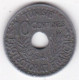 Tunisie Protectorat Français. 10 Centimes 1941 , En Zinc, Lec# 116 - Tunesië