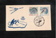 Russia USSR 1960 Olympic Games Squaw Valley Ice Hockey FDC - Winter 1960: Squaw Valley