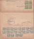 REP-420 CUBA (LG1921) REVENUE 1962 DOCS 10c (20) TIMBRE + 25c (4) JUBILACION NOTARIAL. - Impuestos