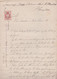 1891. DANMARK. Document Related To The Distribution Of Inheritance On 3handwritten Pa... () - JF367115 - Fiscali